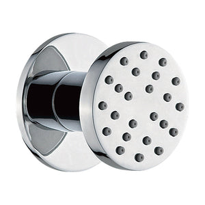 DAX Brass Round Body Jets, Chrome DAX-1008-CR