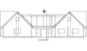 abodeMOD "courtYARD" ABODEMOD2281 3 Bedroom(s), 2 Bathroom(s) 2281 Square Feet Prefab SFR Shell