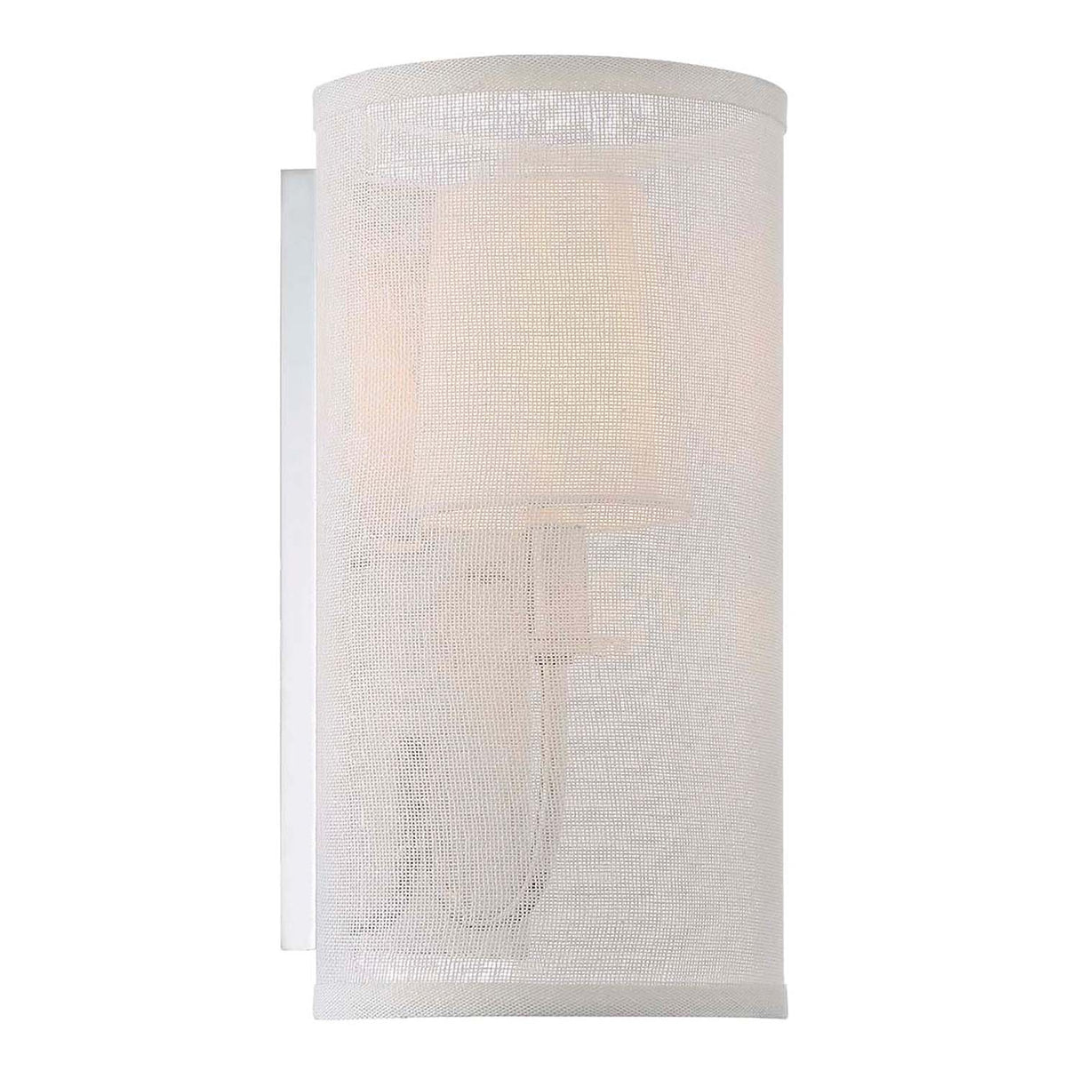 Libby Langdon for Crystorama Culver 1 Light Polished Nickel Sconce 2291-PN