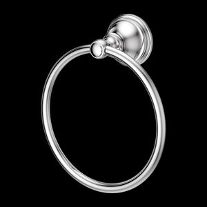 Tisbury Towel Ring in Polished Chrome