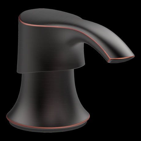 Pfister Transitional Round Soap Dispenser with SoloTilt in Tuscan Bronze