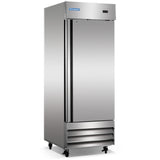 23 Cuft. Up Right Reach-In Freezer with Solid Door PoshHaus