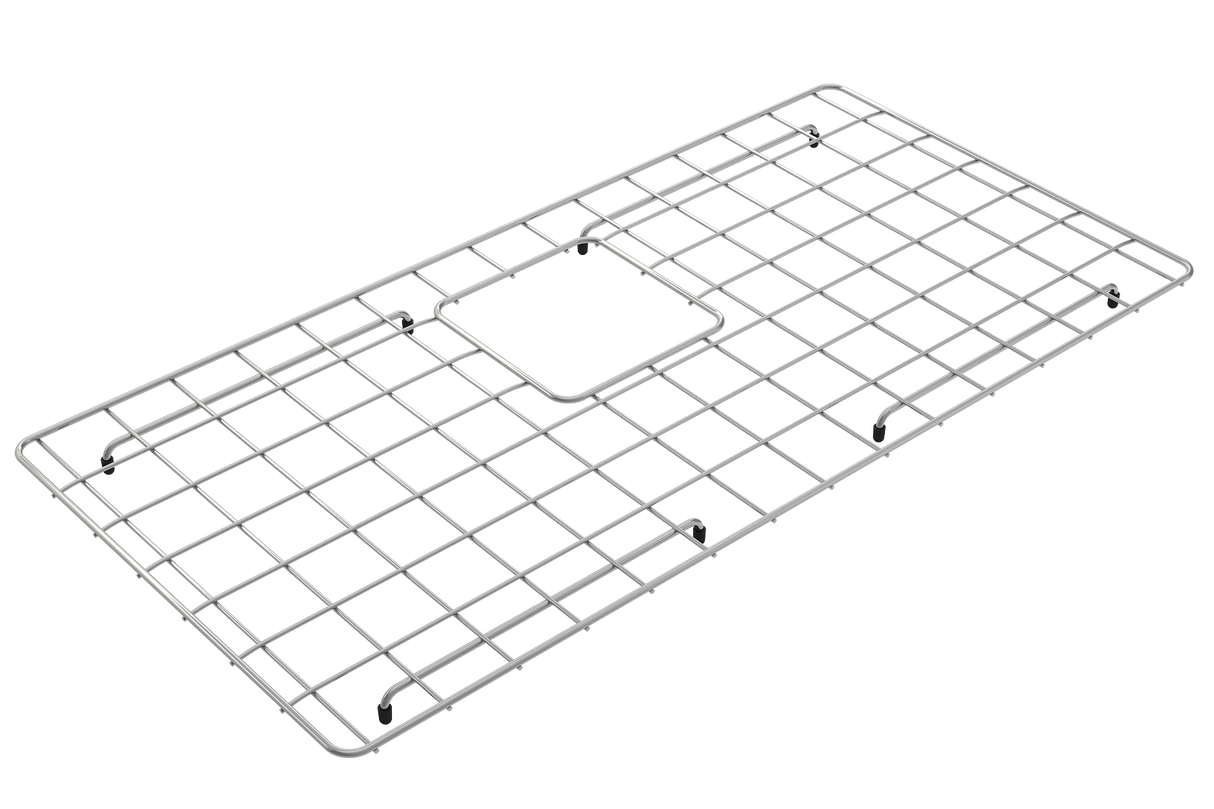 BOCCHI 2300 2035 Stainless Steel Sink Grid for 34 in. 1500 Farmhouse Apron Front Fireclay Single Bowl Kitchen Sinks New Design