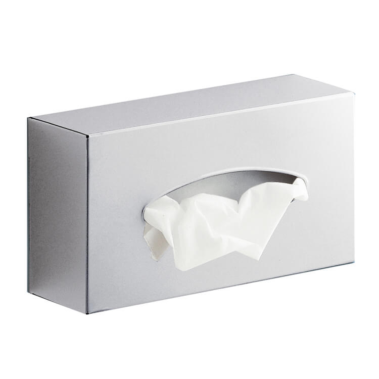 Rectangle Stainless Steel Wall Tissue Box Holder