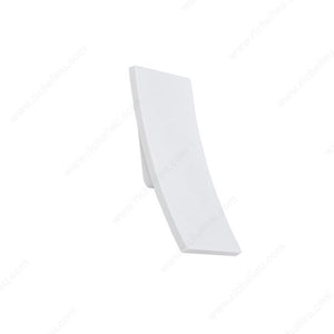 Richelieu BP32473230 Modern Plastic Pull - 3247, White