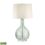 Elk 230G-LED Glass 28'' High 1-Light Table Lamp - Green