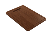 BOCCHI 2320 0005 Wooden Cutting Board in Sapele Mahogany Wood; Compatible with 1600, 1606, 1634 sinks