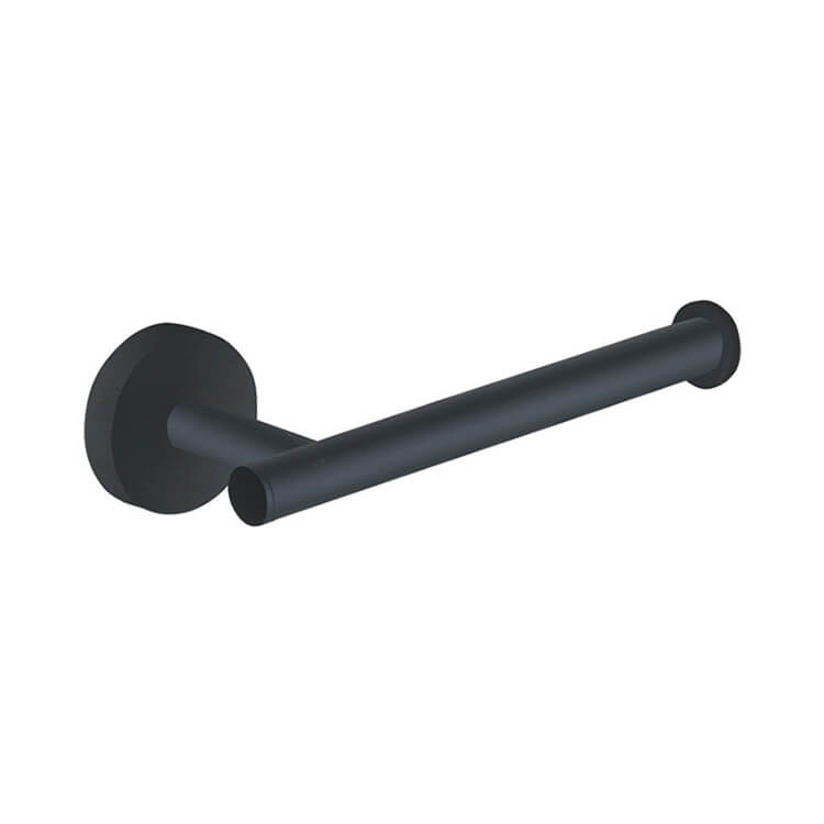 Toilet Paper Holder, Modern, Matte Black