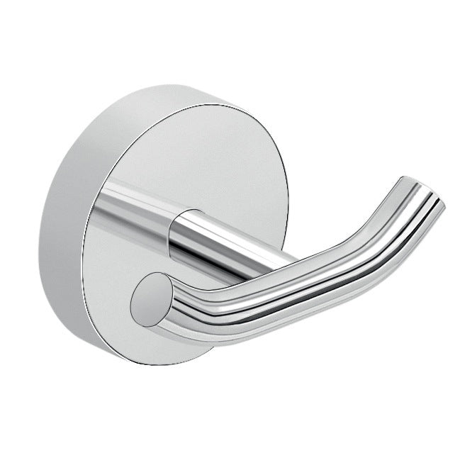 Robe Hook, Chrome, Double