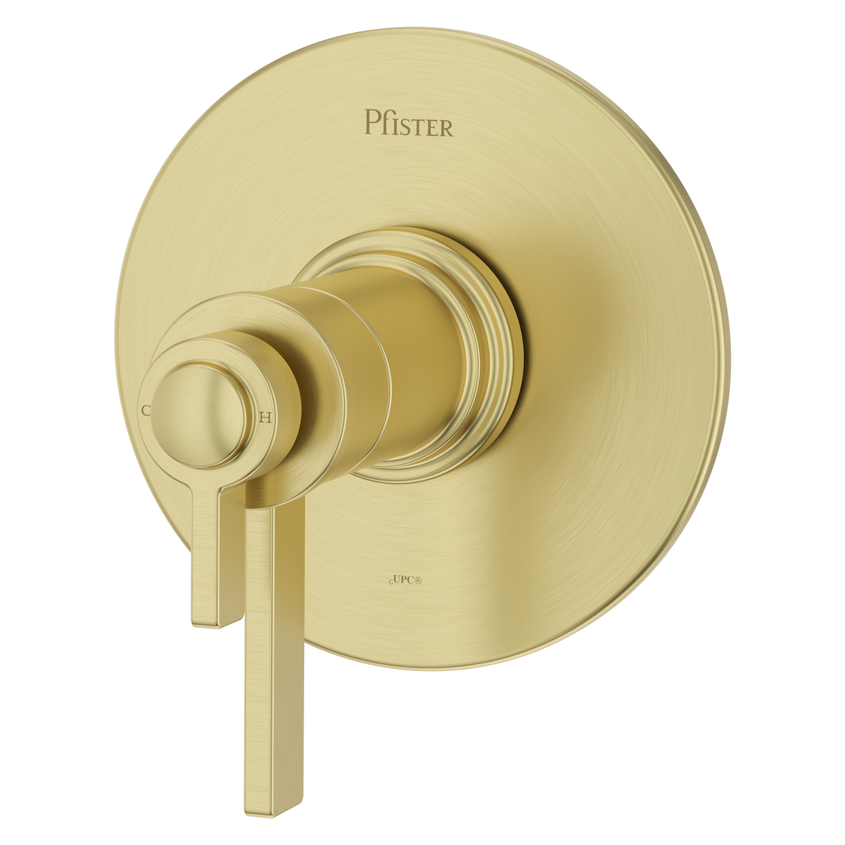 Winter Park Thermostatic  Diverter Trim Kit in Brushed Gold