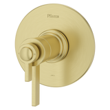 Winter Park Thermostatic  Diverter Trim Kit in Brushed Gold