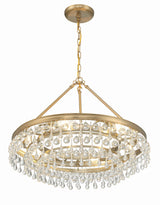 Calypso 6 Light Polished Chrome Chandelier 237-CH