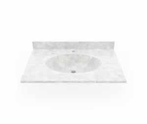 Swanstone CH1B2231 Chesapeake 22 x 31 Single Bowl Vanity Top in Ice CH02231.130