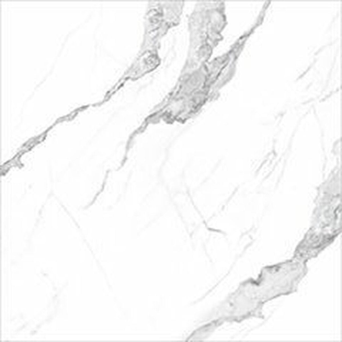 Anatolia Tile 24X24 Mayfair Statuario Venato Matte Rectified Porcelain 4500-0384-1 ** ** Statuario Venato 24x24 Matte - premium natural stone mosaic tile from Anatolia Tile, available at PoshHaus showroom in Keene, NH