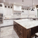 Anatolia Tile 24X48 Mayfair Volakas Grigio Polished Rectified Porcelain 4500-0415-1 Volakas Grigio 24x48" - premium natural stone mosaic tile from Anatolia Tile, available at PoshHaus showroom in Keene, NH