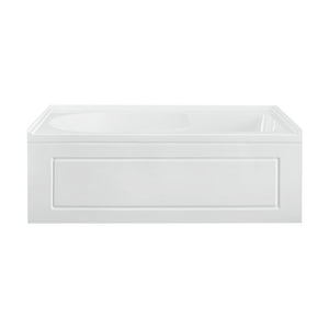 Concorde 60" x 30" Right-Hand Drain Alcove Bathtub with Apron and Armrest