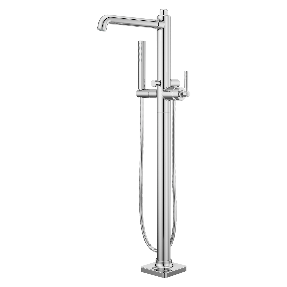 Hillstone Tub Filler with Handshower in Polished Chrome