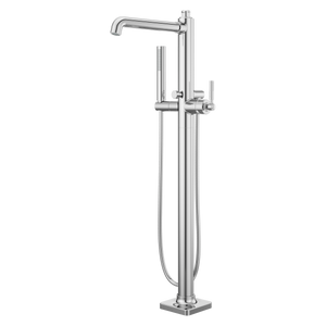 Hillstone Tub Filler with Handshower in Polished Chrome