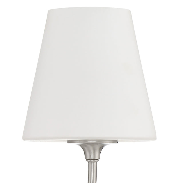 Libby Langdon for Crystorama Sylvan 1 Light Black Forged Sconce 2441-OP-BF