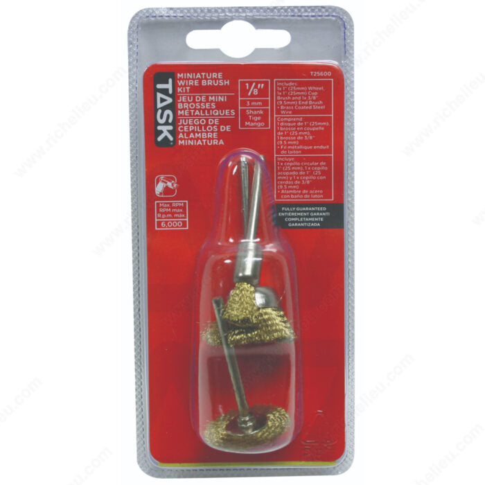 Task T25600 Mini Wire Brush Kit