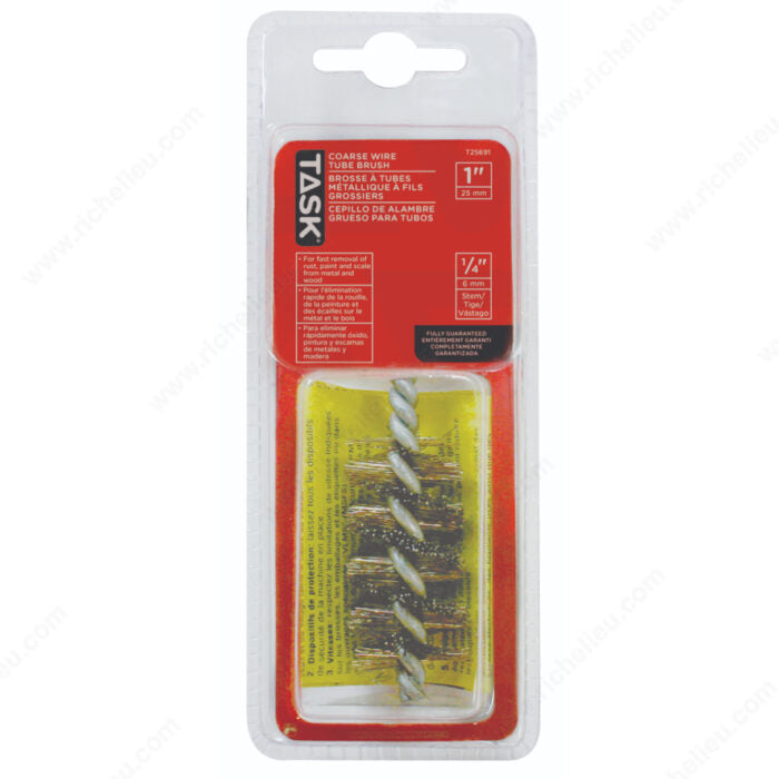 Task T25691 Brass Coated Steel Tube Brush
