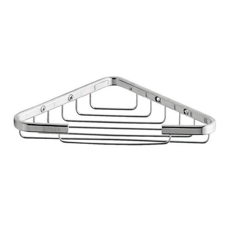 Chrome Wire Corner Shower Basket