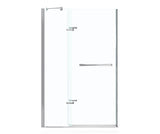 MAAX 136671-900-084-000 Reveal 71 44-47 x 71 ½ in. 8mm Pivot Shower Door for Alcove Installation with Clear glass in Chrome