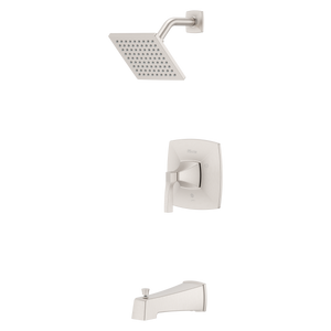 Holliston Tub/Shower Trim Kit in Spot Defense Brushed Nickel
