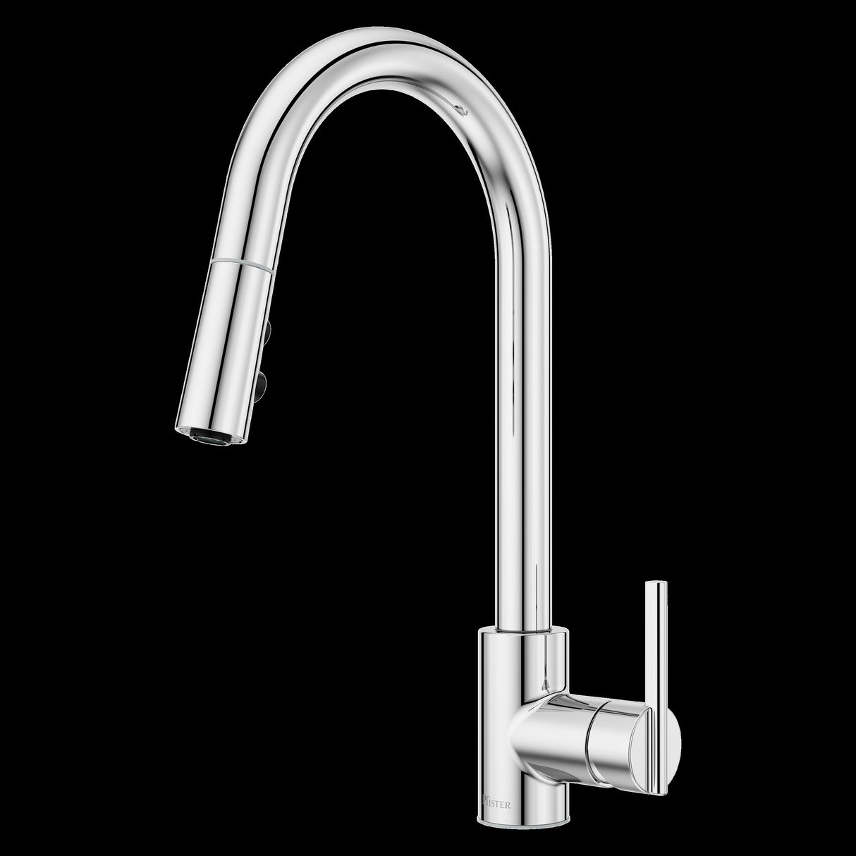 Brislin Pull-Down Kitchen Faucet in Polished Chrome
