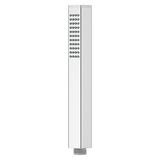 Modern Square Single Function Hand Shower Wand in Polished Chrome