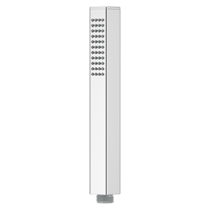 Modern Square Single Function Hand Shower Wand in Polished Chrome