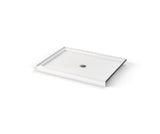 MAAX 106767-000-002-000 Icon 4842 AcrylX Alcove Shower Base with Center Drain in White