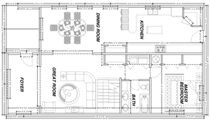 abodeMOD "blockHAUS" ABODEMOD2550 3 Bedroom(s), 2 Bathroom(s) 2550 Square Feet Prefab Shell