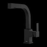 Arkitek 1-Handle Pull-Out Kitchen Faucet in Matte Black