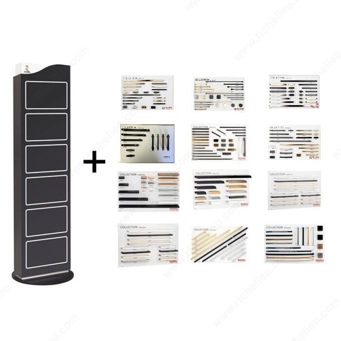 Richelieu DECOKITEXP1 Collection - 1 2-Sided Tower with 12 Expression Boards - DECOKITEXP1