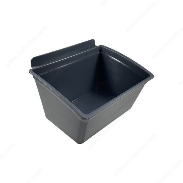 Onward 29101BC Plastic Utility Bin for Slatwall