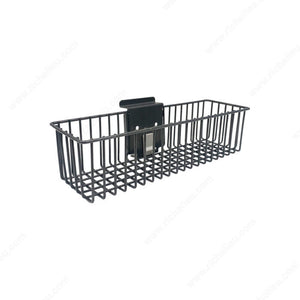 Onward 29105BC 3"x12" Wire Basket for Slatwall