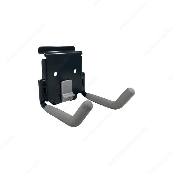 Onward 29121BC 4" Wide Double Hook for Slatwall
