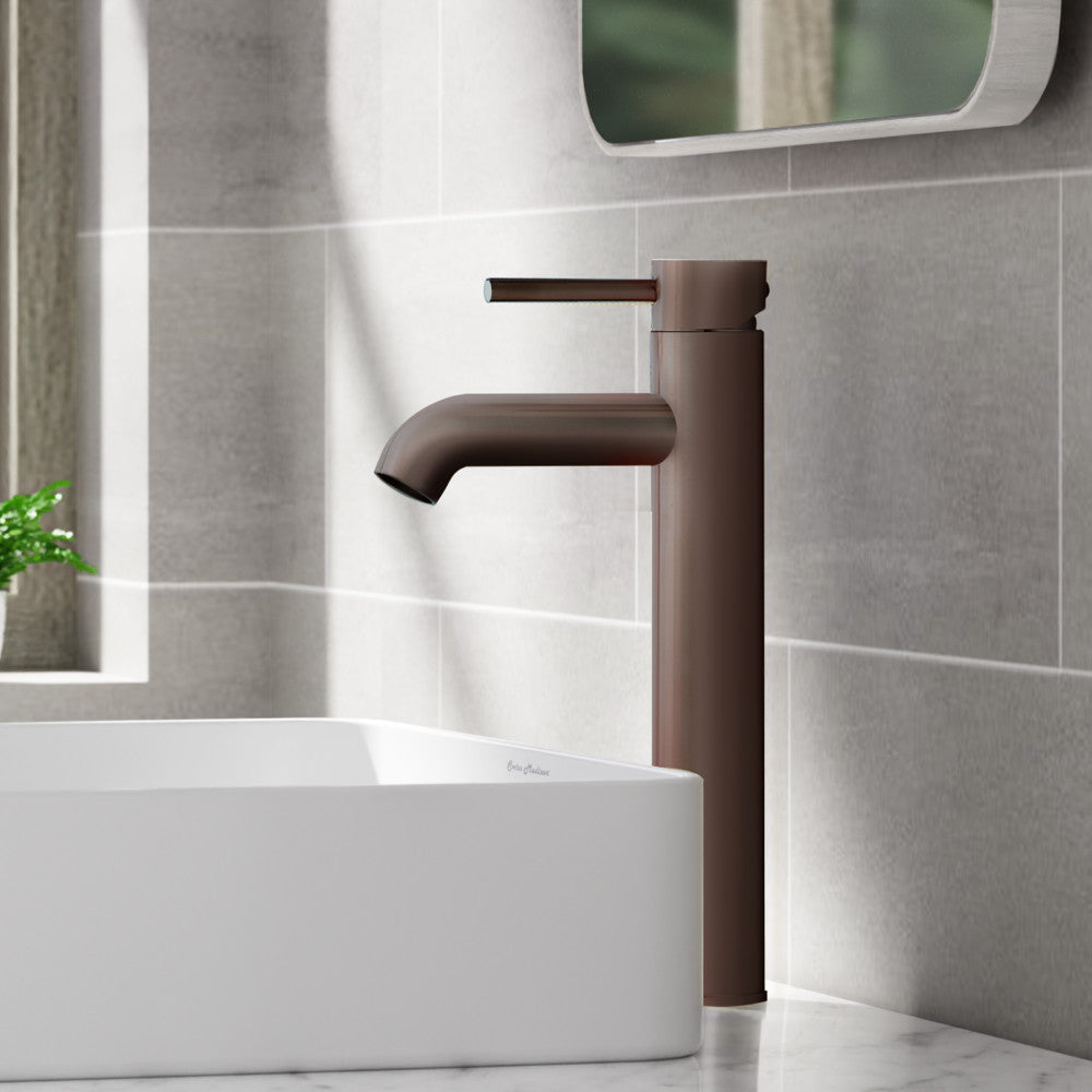 Ivy Single Hole, Single-Handle, High Arc Bathroom Faucet in Oil Rubbed Bronze