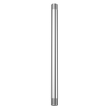 Universal 12 in. Ceiling-Mounted Shower Arm in Polished Chrome