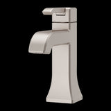 Park Avenue Single Control 4" Centerset Bathroom Faucet in Brushed Nickel