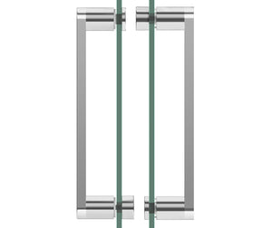 MAAX 136691-900-084-000 Revelation Round 56-59 in. x 70 ½-73 in. 6 mm Bypass Shower Door for Alcove Installation with Clear glass in Chrome