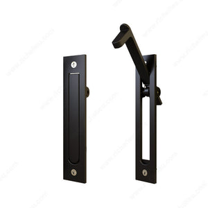 Onward 89TY139B90 Evanescence Door Edge Pull Handle, Matte Black
