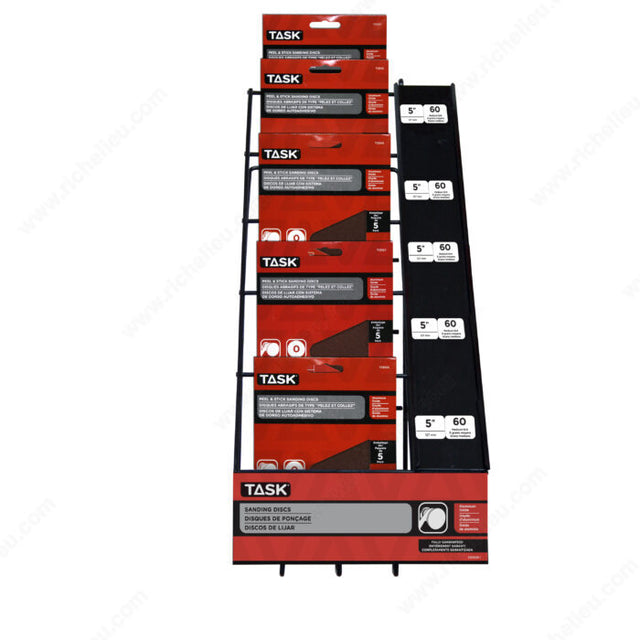 Task HSP310031 Display Material: Header & Sticker Pack - 5" Sanding Discs