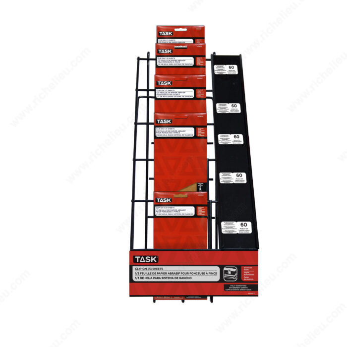 Task HSP310038 Display Material: Header & Sticker Pack - Clip-On 1/3 Sheets