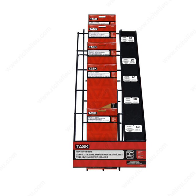 Task HSP310038 Display Material: Header & Sticker Pack - Clip-On 1/3 Sheets