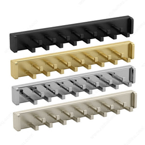 Richelieu 3564900 Richelieu Design-R Pull-Out Tie Rack, Matte Black, 14 in, 900, 17, 13 3/4 in