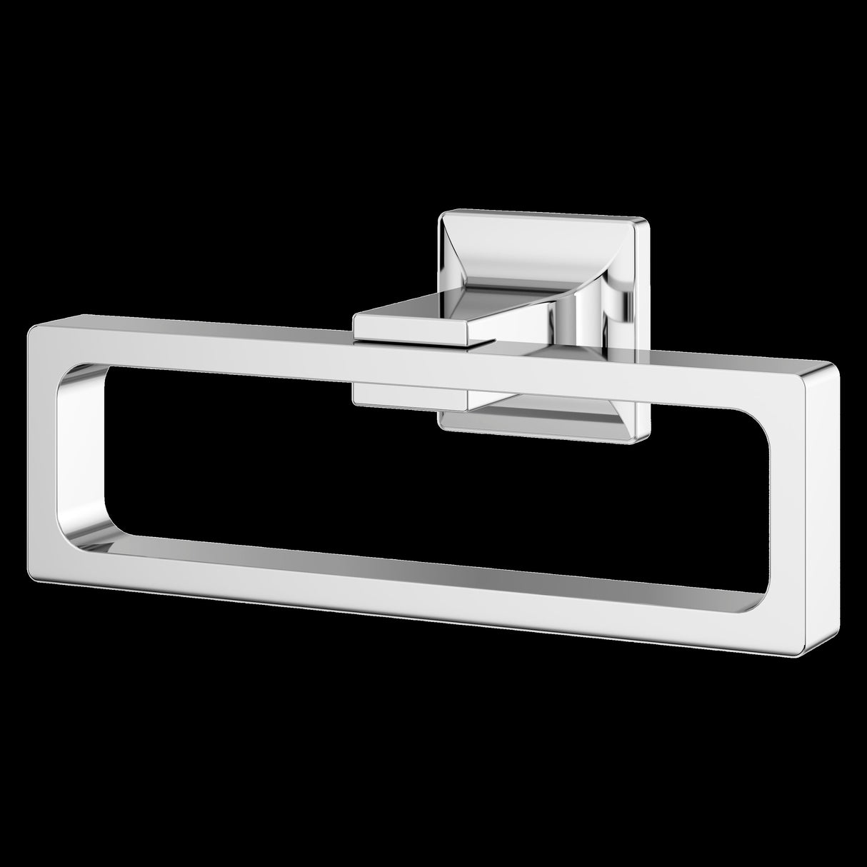 Verve Towel Ring in Polished Chrome