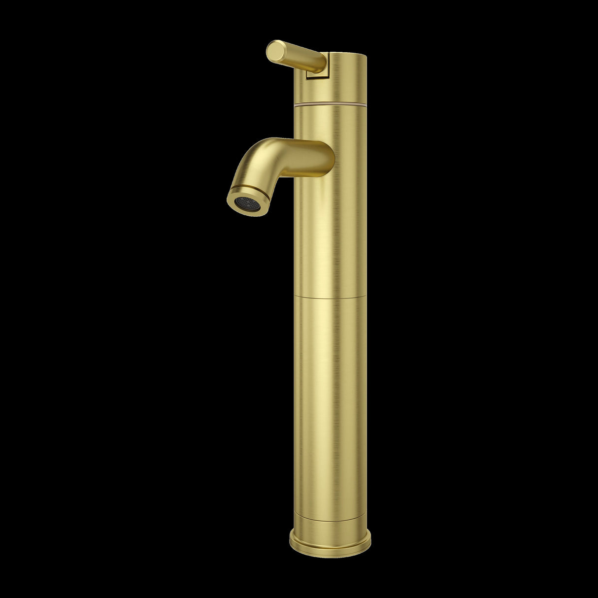 Contempra Single Control Vessel Bathroom Faucet in Brushed Gold