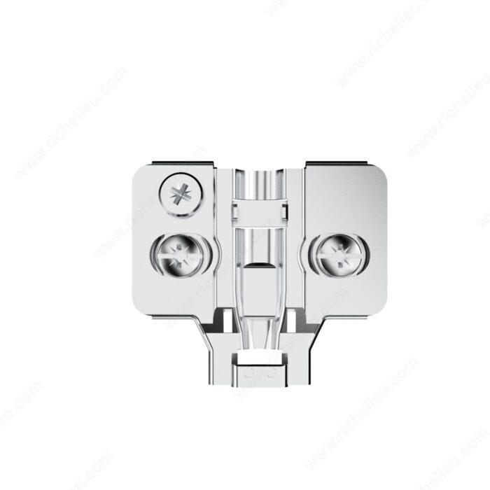 Richelieu RCS00602CL50 Special RCS Mounting Plates - with 12 mm Euro Screws and Eccentric Adjustment